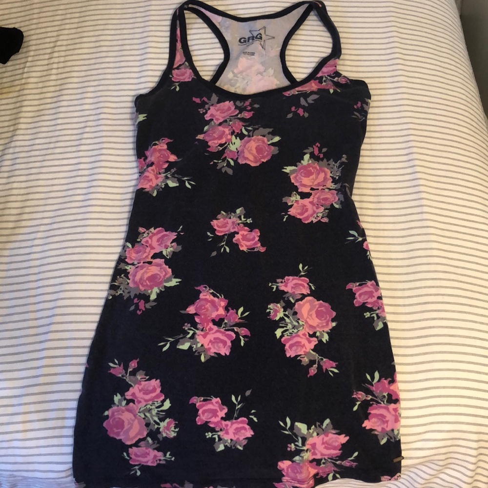 Fun Floral tight minidress!